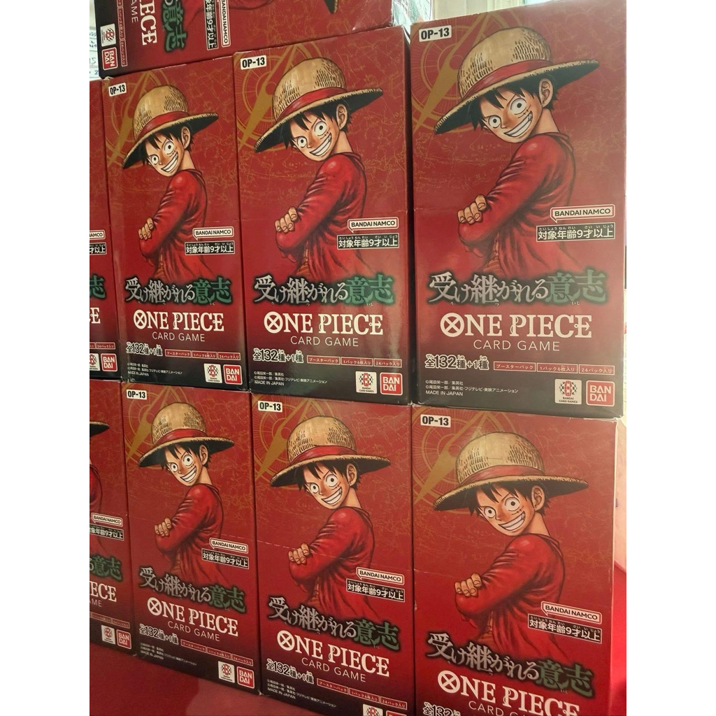 กล่องบูสเตอร์การ์ด One Piece TCG OP-13 สำหรับสะสมยกbox