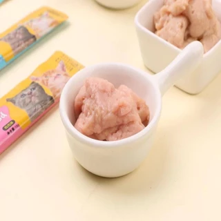 ขนมแมวเลีย​ ขนมแมว แถบแมว 50/100/150 ซอง อาหารเปียกแมว แสนอร่อย สไก่/รสปลาคอด/รสทูน่า กินได้ทั้งแมวโตและลูกแมว