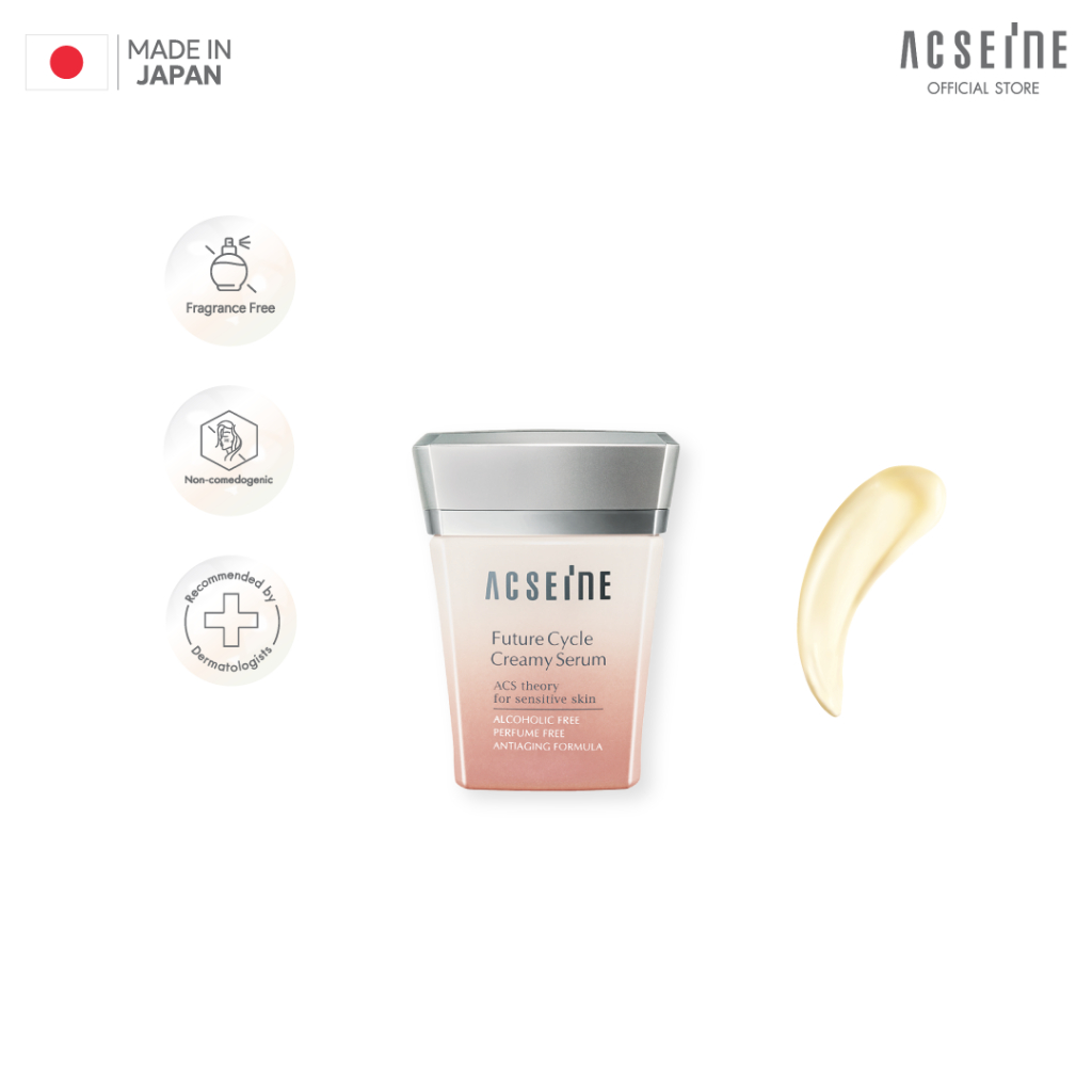 ACSEINE Future Cycle Creamy Serum เซรั่มช่วยดูแลผิวมีแนวโน้มเกิดริ้วรอย