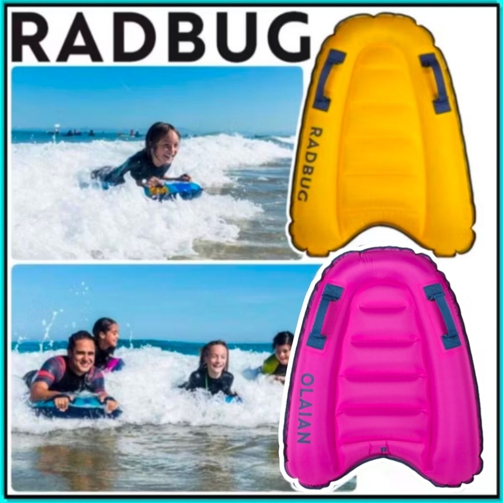 💥ถูกที่สุด บอดี้บอร์ด เป่าลม Bodyboard รับน้ำหนัก15-25 Kg💥