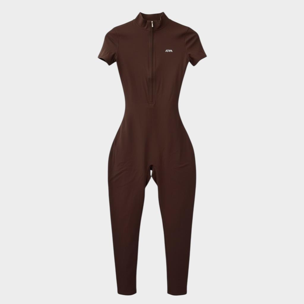 Atipashop - Morde Active Jumpsuit (#6656) | ชุดกีฬา จั้มสูทขายาว ชุดออกกำลังกาย Active Wear