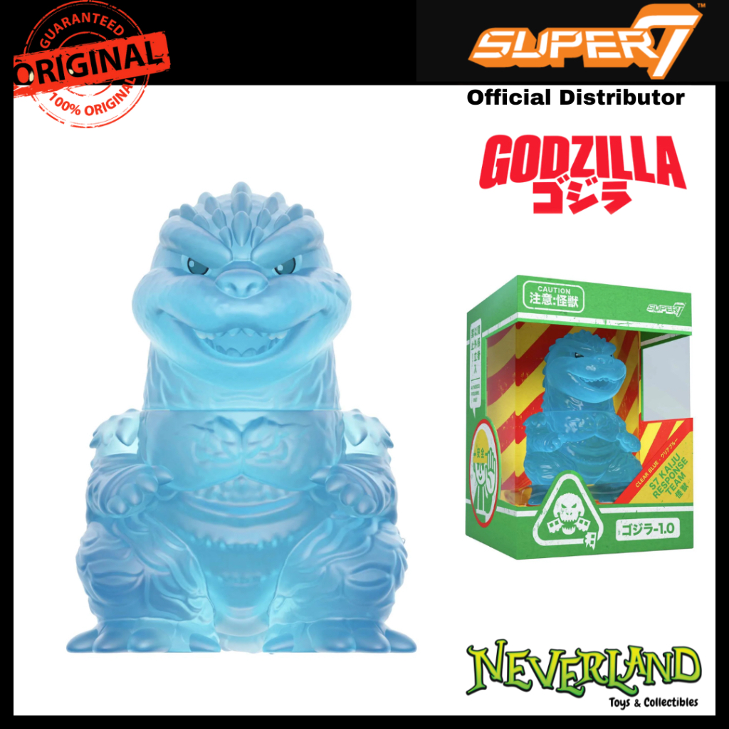 Super7 Godzilla Minus One Clear Blue Toho FUN FUN Figure