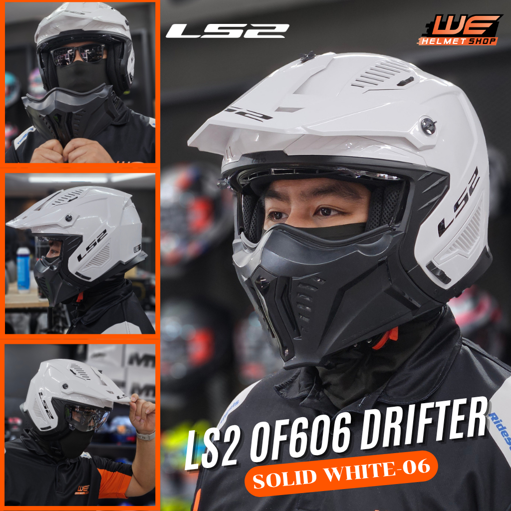 หมวกกันน็อค ls2 OF-606 drifter