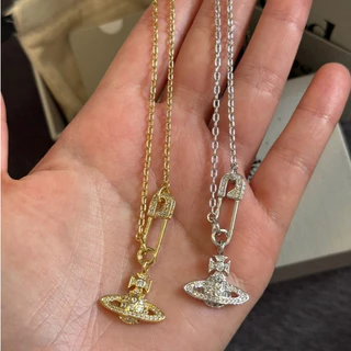 พร้อมส่ง💎Vivienne Westwood Lucrece Pendant Necklace⚡️แท้💯ผ่อน0%10เดือน