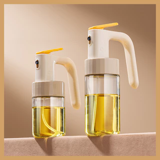 พร้อมส่ง ขวดสเปรย์น้ำมันแก้ว 180-250ml หนาทนทาน ใส่น้ำมันมะกอก สำหรับทำอาหาร ห้องครัว Oil Sprayer