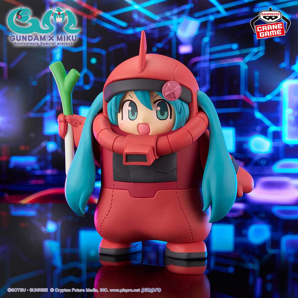 4573102711342 Banpresto Gundam 45th x Hatsune Miku - Char's Zaku Custom (Hatsune Miku Ver)