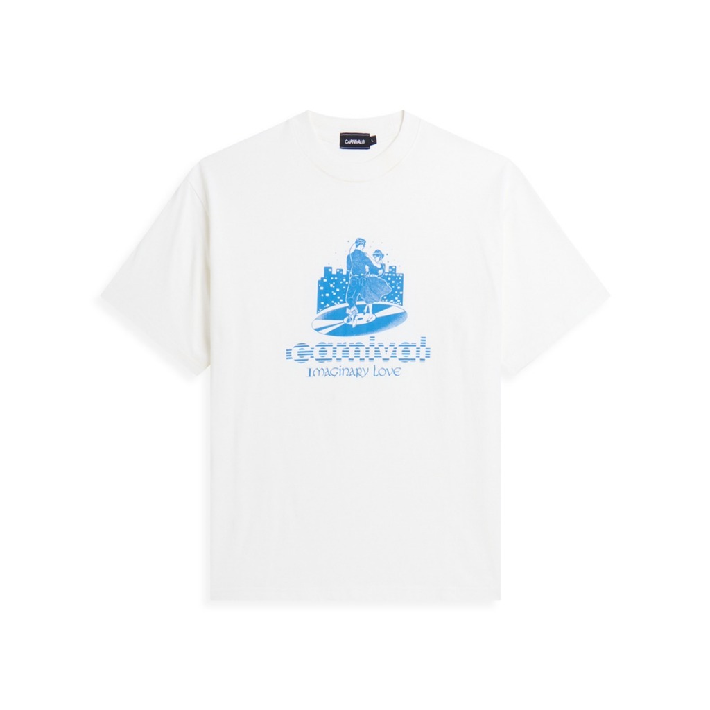 CARNIVAL CNVFW25T021WH IMAGINARY LOVE BOXY T-SHIRT WHITE