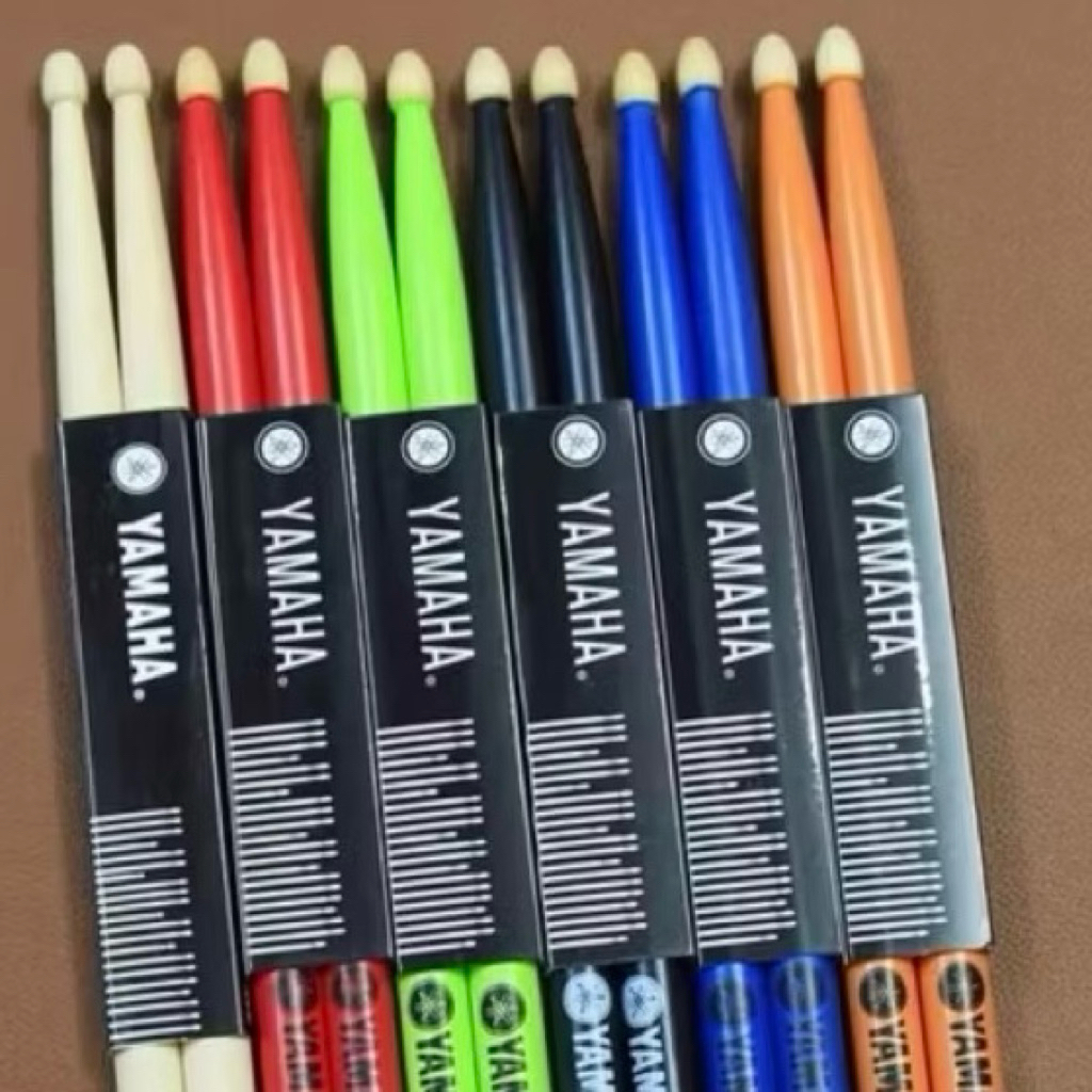 ไม้กลอง Yamaha ไม้เมเปิ้ลขนาด 5A มีหลายสีให้เลือก หัวหยดน้ำ