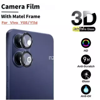 ฟิล์มกระจกกันรอยเลนส์กล้อง For Vivo Y31D Y05 Y11D เลนส์กล้อง Ring
