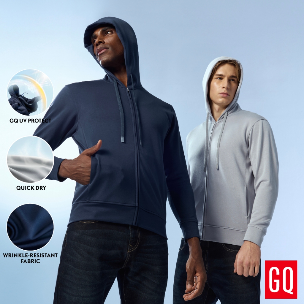 GQ Minimal Hoodie™ UV Protection SPF50+ เสื้อฮู้ดดี้กันแดด กันยูวี ผ้าเย็น ใส่สบาย ไม่ระคายผิว