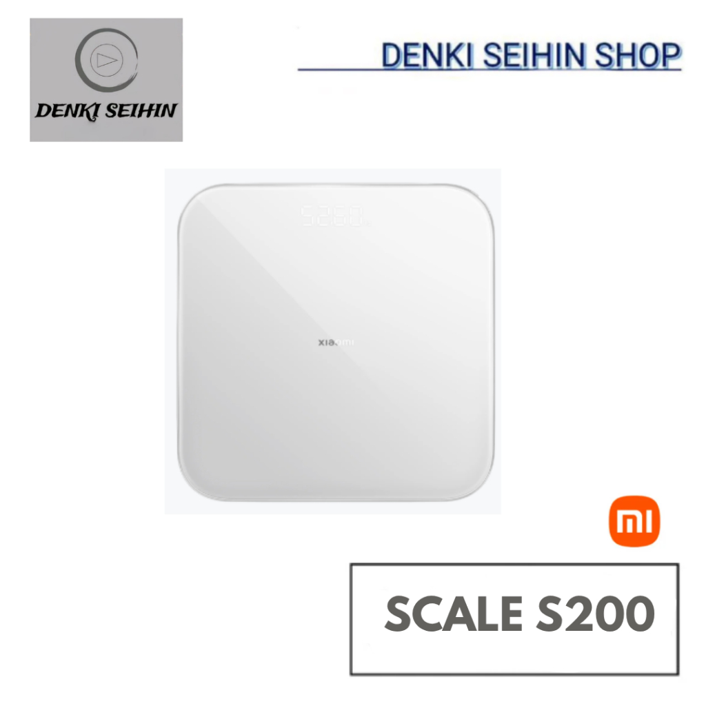 Xiaomi Mijia Smart Weight Scale S200 เครื่องชั่งน้ำหนัก เชื่อมต่อกับแอป Mi Home รองรับการเชื่อมต่อ B