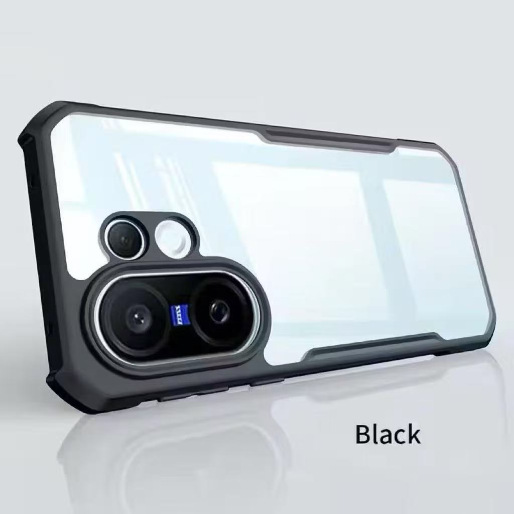 เคสกันรอยกล้อง PC+TPU สำหรับ Vivo Y05 Y11D V60 V60lite V50 V50Lite V40 Pro กันกระแทก เคสหลังใส