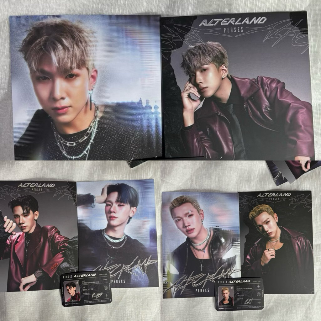 พร้อมส่ง | การ์ด / โปสการ์ด - อัลบั้ม PERSES🖤