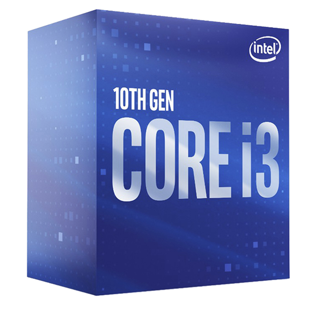 CPU INTEL CORE I3-10100 3.6-4.30 GHz (4C/8T) มีการ์ดจอออนบอร์ด Intel UHD Graphics 630 (LGA1200 GEN10