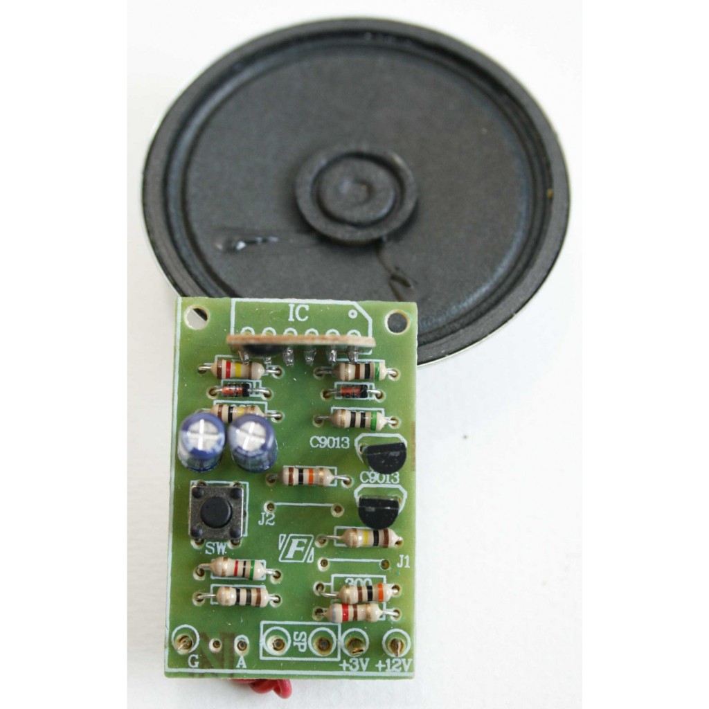 FA275: เสียงรถไฟ 3 เสียง IC ดิจิตอล พร้อมลำโพง (ชุดลงปริ้นท์) FutureKit