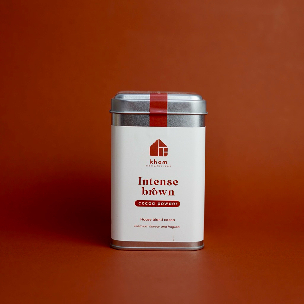 KHOM.CHOCOLATESTORE | Dark brown cocoa powder - ผงโกโก้รสชาติเข้มข้น