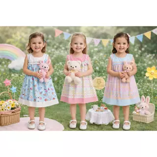 ต.13 Gymboree Bno เสื้อผ้าเด็กผู้หญิง ชุดเดรส 1-5 ขวบ
