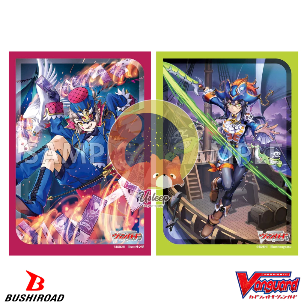 Bushiroad Sleeve Collection Mini Cardfight! Vanguard Stride Deckset : Harri, Nightrose - ซองใส่การ์ด