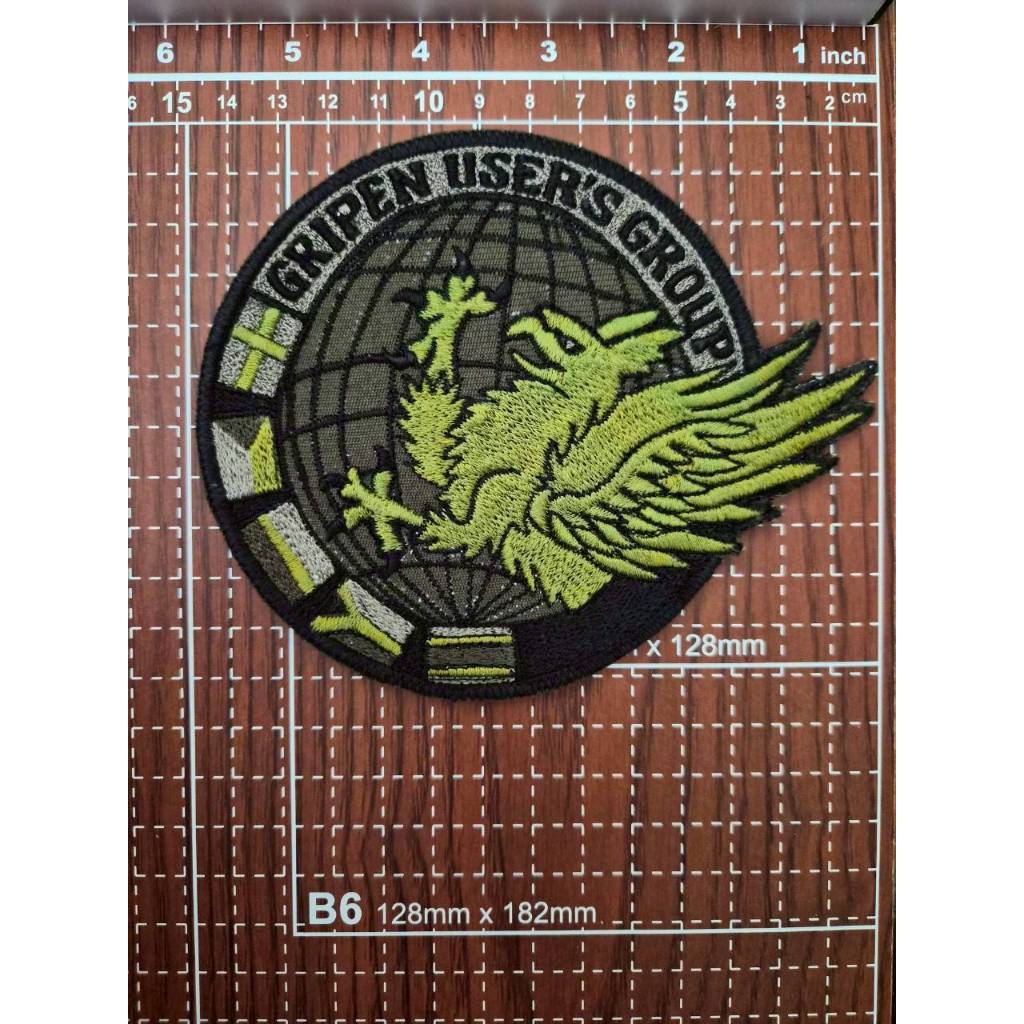 อาร์มนักบิน Gripen user's group