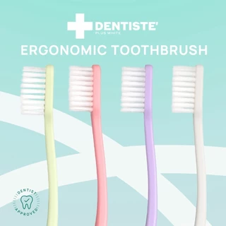[ซื้อ 1 ฟรี! 1] Dentiste Original Nighttime Toothpaste 100 g ฟรี! Ergonomic Toothbrush เซ็ตทำความสะอาดช่องปาก พกพาสะดวก