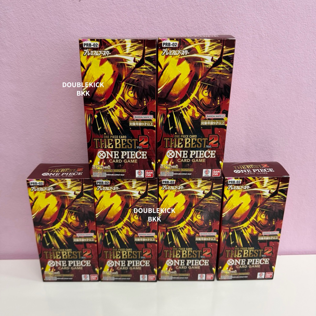 (พร้อมส่ง) ONE PIECE PRB 02 (ญี่ปุ่น)