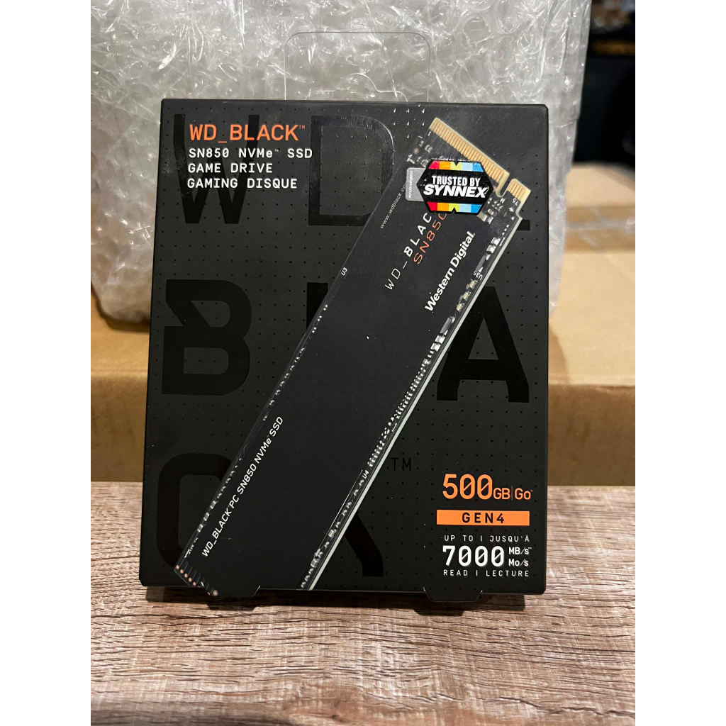 SSD M.2 SN850 WD Black  500GB มือสอง ราคาสุดคุ้ม