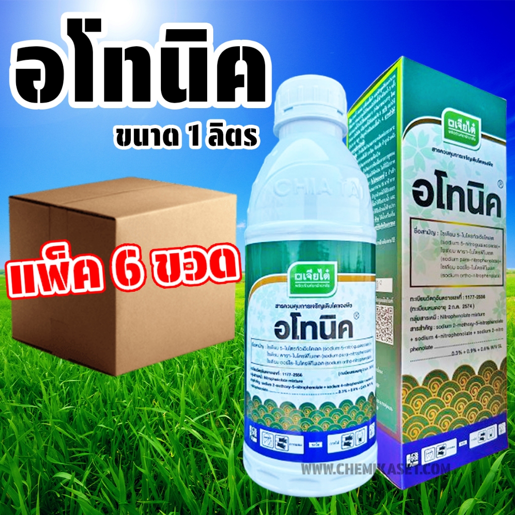 (แพ็คละ 6 ขวด) อโทนิค ขนาด 1 ลิตร ช่วยป้องกันการหลุดร่วงของดอกและผล ฟื้นฟูสภาพต้นหลังเก็บเกี่ยว ทำให้ขั้วเหนียว