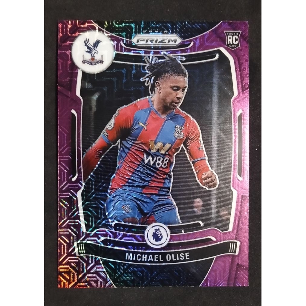 การ์ดฟุตบอล Michael Olise Multicolour 2021-22 Panini Prizm Premier League Soccer
