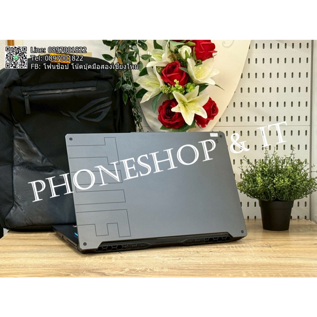 ASUS TUF GAMING A17 FA706QM-HX034T (RAM 16 RTX 3060) ราคา 23,900 บาท