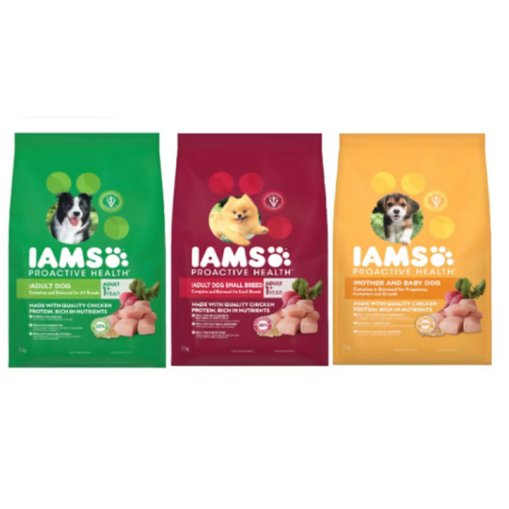 อาหารหมา IAMS 3 kg มี 3 สูตร