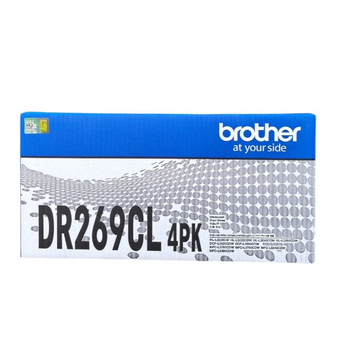 ดั้มBrother DR-269CL4PK DR-269 Drum Unit ตลับชุดดรัม ของแท้100%