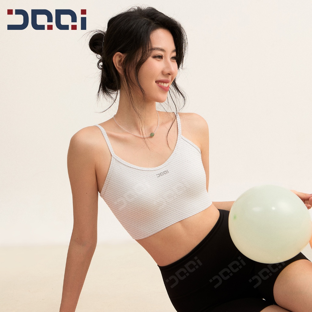 Kelva Strappy bra Sport bra Sportswear พร้อมหัวเข็มขัดด้านหลัง สามารถสวมทับกันได้ กลวงและระบายอากาศได้ดี รถไฟเหาะ 2343 ราคา ถูกที่สุด ดีลบีเคเค แกลเลอรีภาพที่ 2