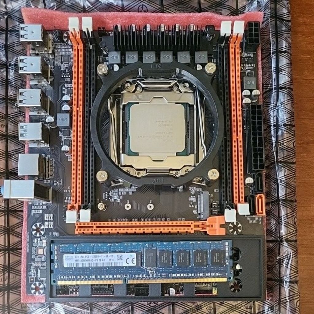 MB+CPU X99D3(คละรุ่น)  E5 2673V3 RAM ECC  DDR3 8GB