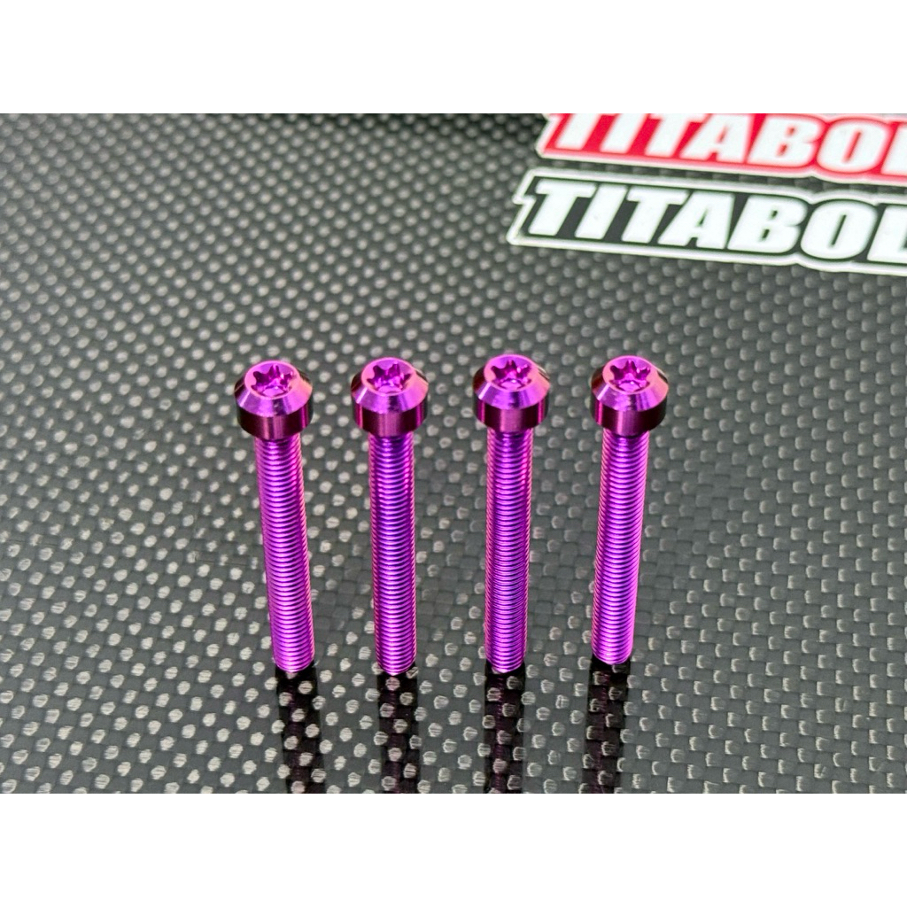Titabolt น็อตไทเทเนียมหัวจมดาวM4(ราคาต่อตัว)M4x10/20/25/30