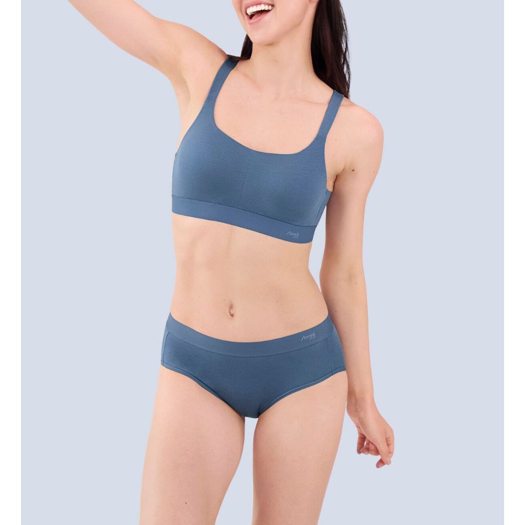 sloggi เสื้อชั้นในสปอร์ทบรา รุ่น sloggi Basic Sporty Cool HP3 รหัส 10223257 สีน้ำเงิน 00XX — صورة 4