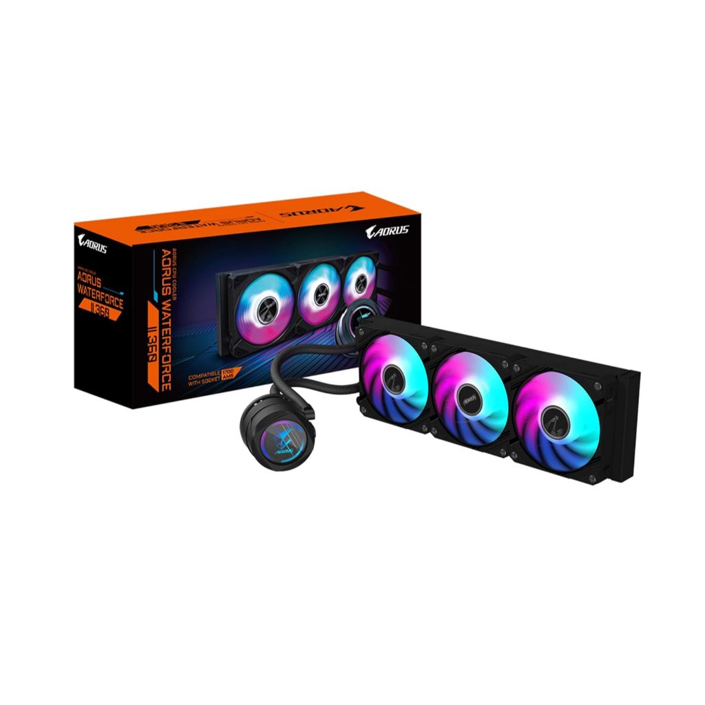 CPU LIQUID COOLER  Gigabyte AORUS WATERFORCE II 360 LGA1851, AM5