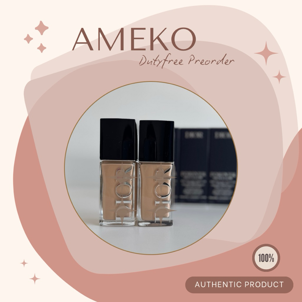 DIOR 🇯🇵: รองพื้น ✨2026 New Formula ✨Dior Forever Fluid Skin Glow/ Wear Foundation (SPF50/PA+++)