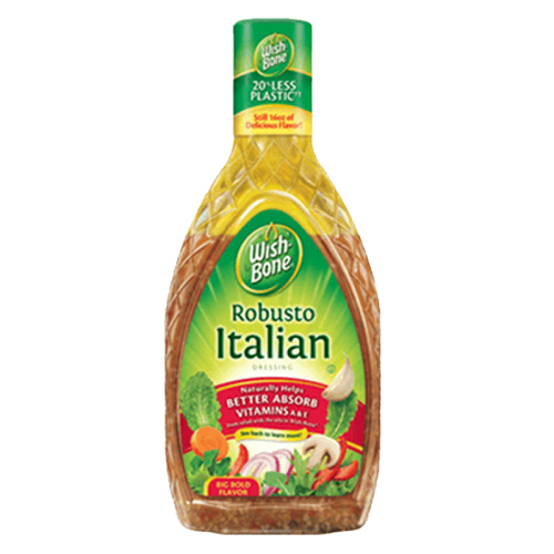 Hellmann's  Zesty Robusto Italian Dressing 444ml สลัดน้ำใส อิตาเลียน