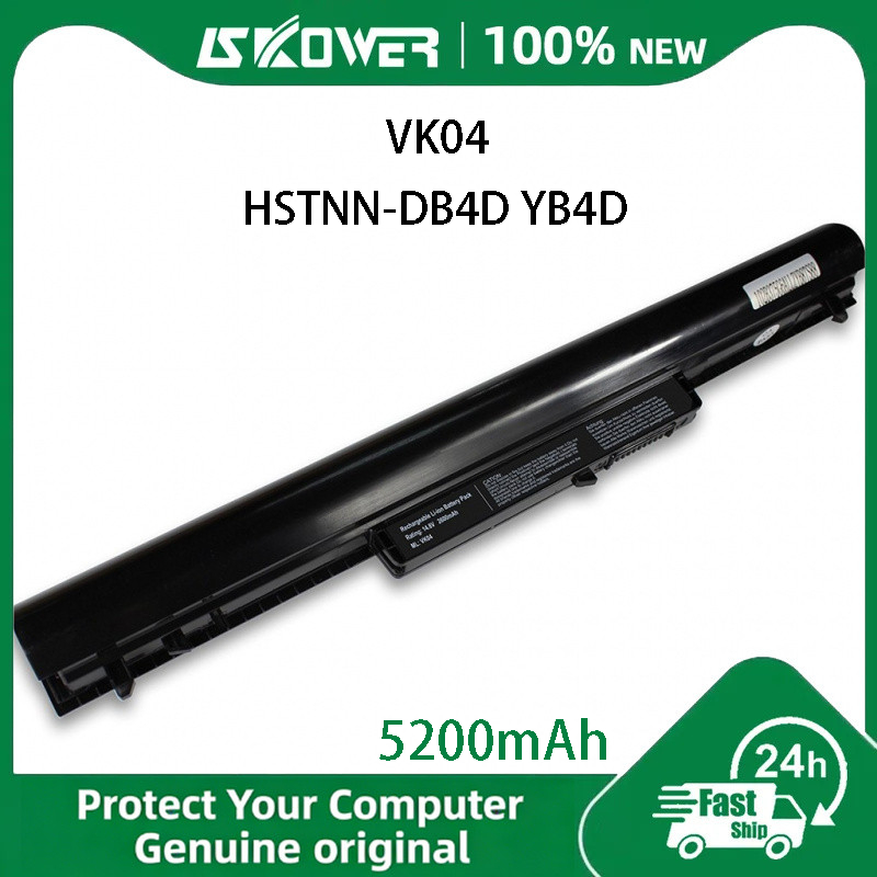 แบตเตอรี่แล็ปท็อป HP Sleekbook / Pavilion 14T 14Z 15T 15Z VK04 VKO4 HSTNN-DB4D YB4D TPN Q113 Q114 Q1