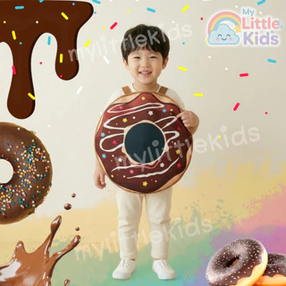 ชุดขนม ชุดโดนัท ช็อกโกแลต Donut Chocolate 3D ชุดแฟนซีเด็ก ชุดอาหาร Cheese Costume ชุดกิจกรรมโรงเรียน ชุดฮาโลวีน