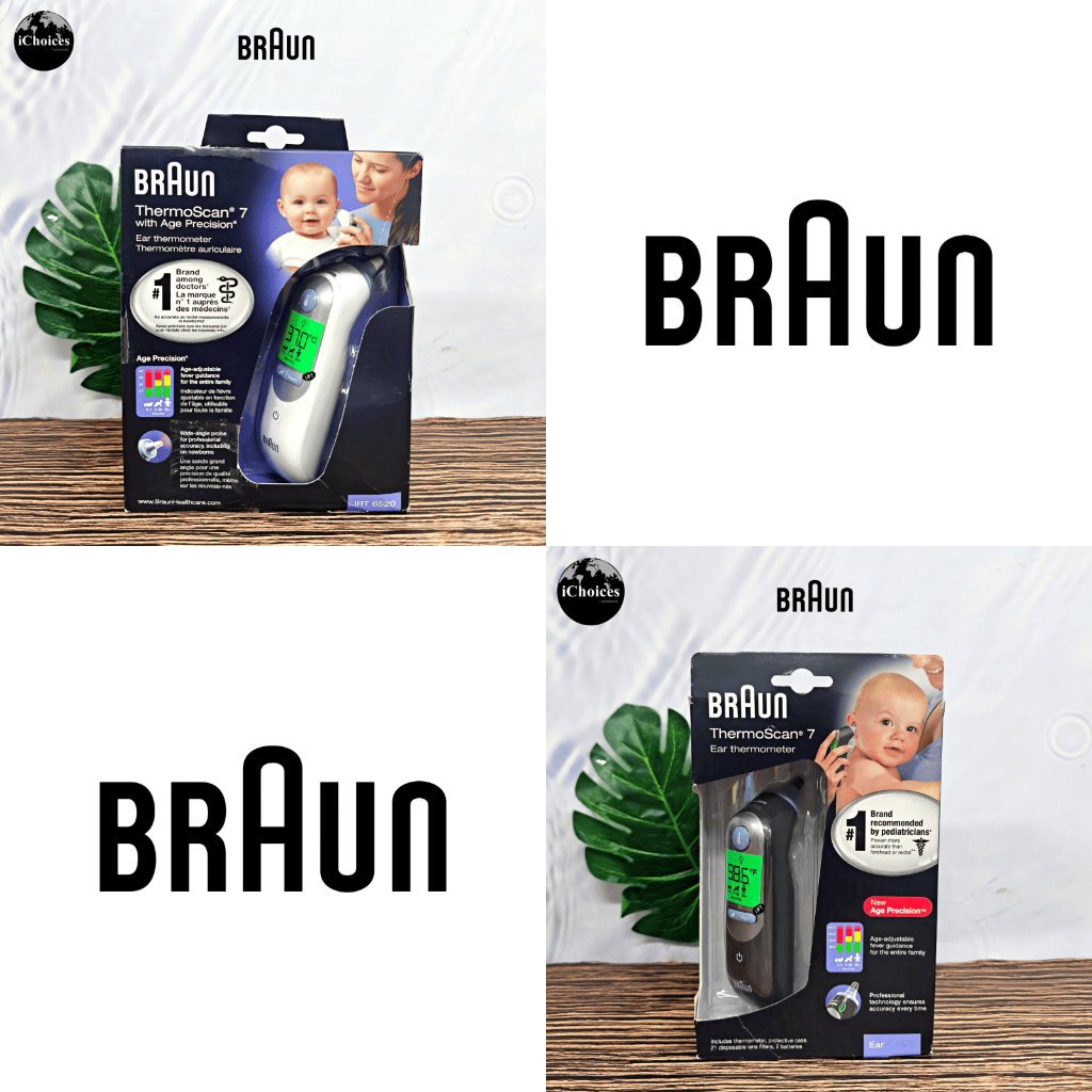 [Braun] Thermoscan 7 with Age Precision IRT6520 เครื่องวัดอุณหภูมิทางหู