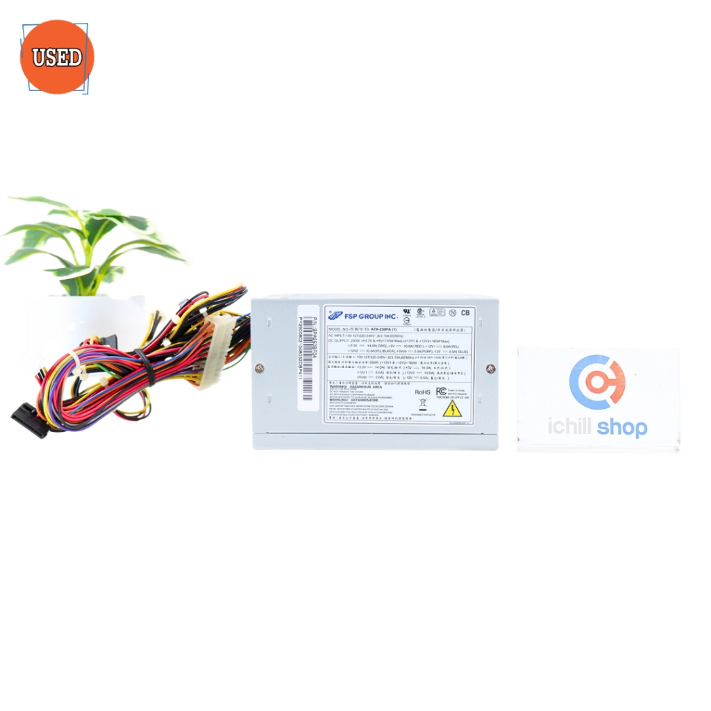 POWER SUPPLY (พาวเวอร์ซัพพลาย) FSP ATX-250PA 250W P17106