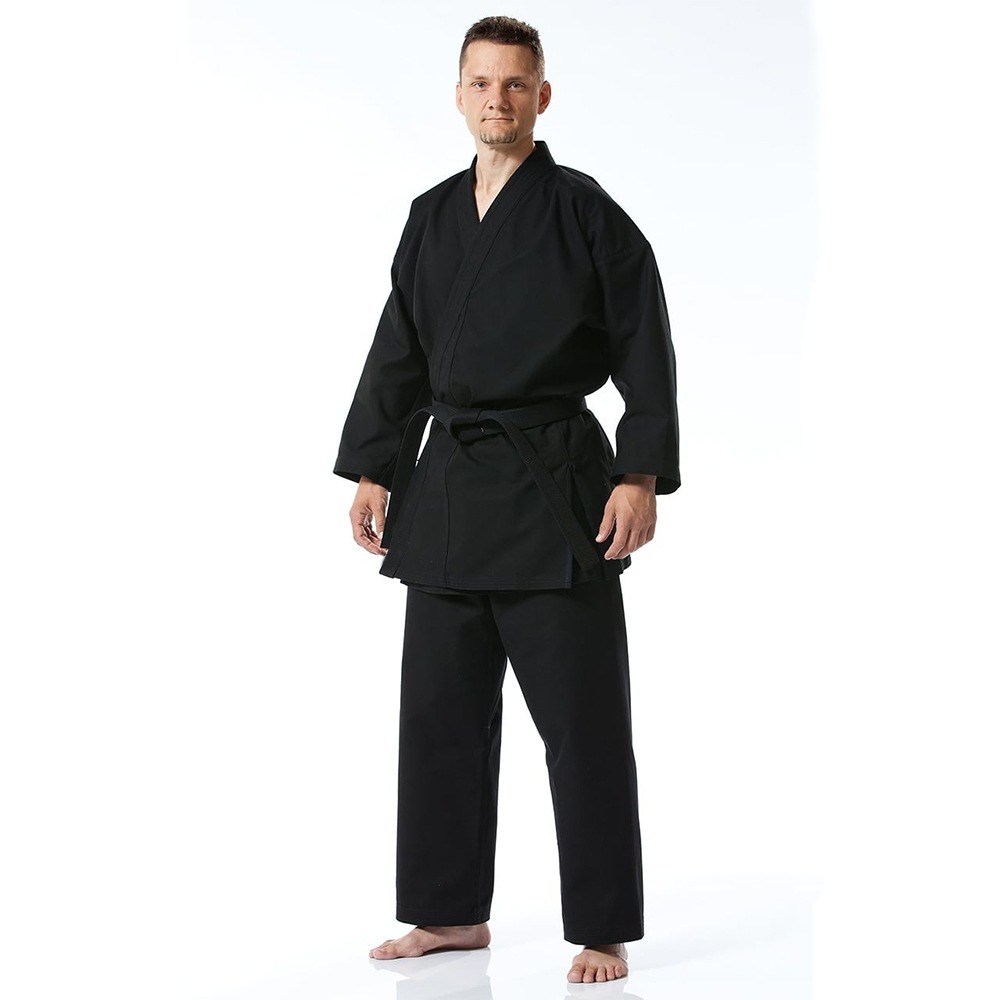 ชุดคาราเต้ครบเซ็ต  karate Full Set เนื้อผ้านุ่มขยับตัวง่าย ใส่สบาย ไม่ร้อน! มีไซต์ 100-190 cm