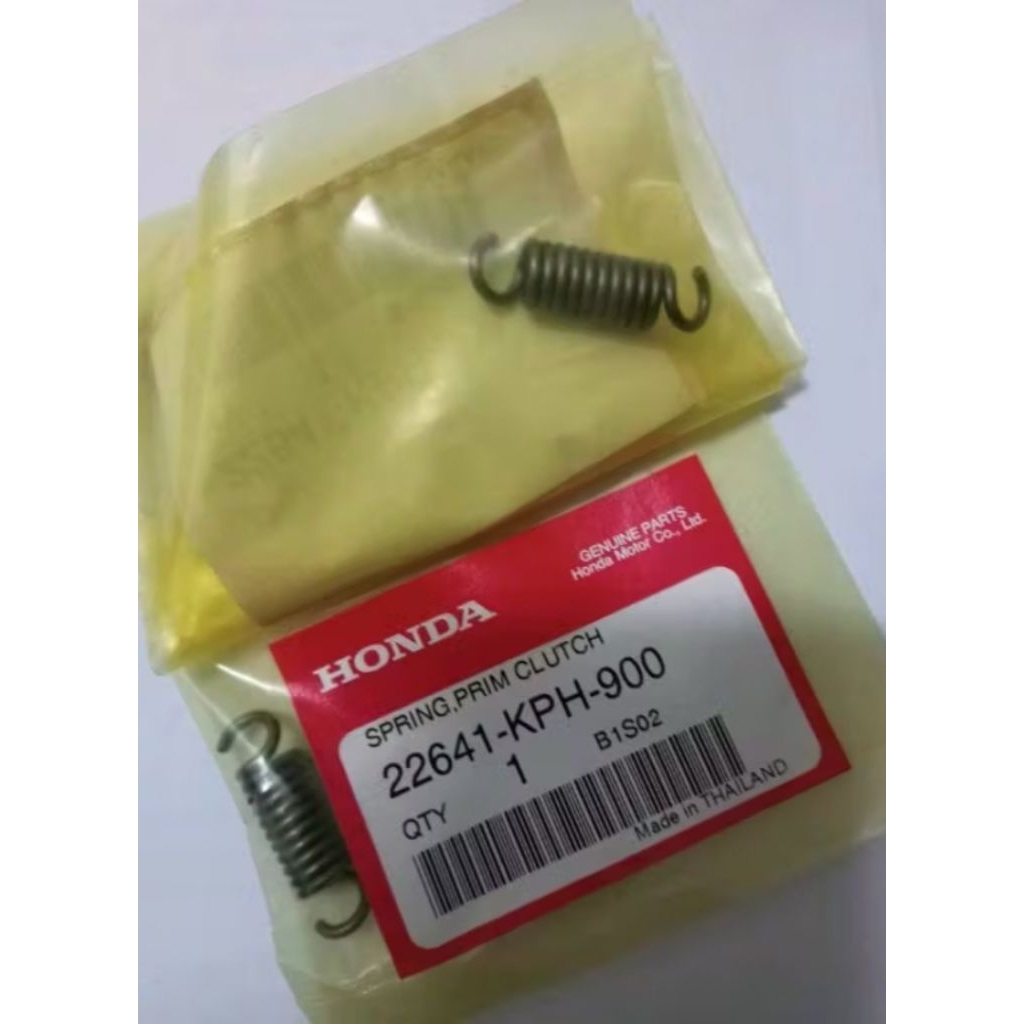 สปริงคลัทช์แรงเหวี่ยง (ราคา3ตัว) Wave125 Wave110i Dream125 Supercup แท้ศูนย์HONDA 22641-KPH-900

