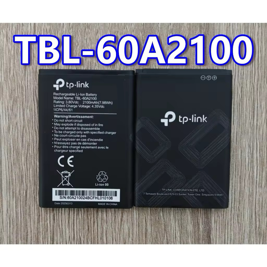 แบตเตอรี่ TP-LINK M7000 4G LTE Mobile Wi-Fi Original battery TBL-60A2100 2100mAh แบต ประกัน 3 เดือน 