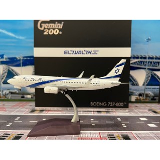 Gemini Jets [G2ELY1360] 1:200 El Al Israel B737-800W 4X-EKK …