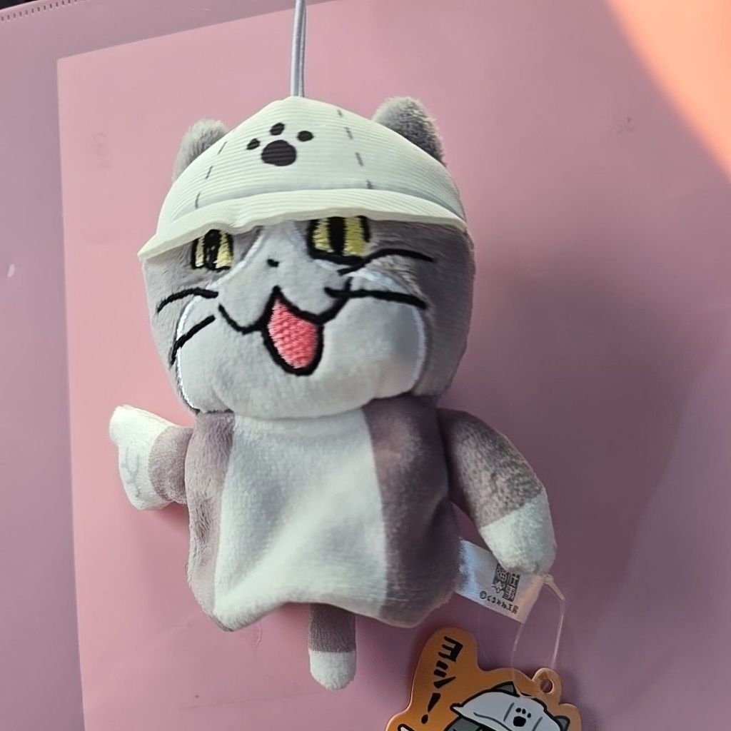 พร้อมส่ง✅️พวงกุญแจ  Work Cat Yoshi! ลิขสิทธิ์ ญี่ปุ้น ตุ๊กตาแมว Yoshi