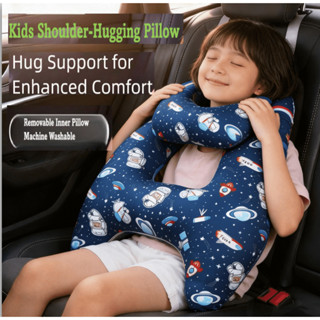 หมอนรองศีรษะรถยนต์ 2 ชิ้น หมอนนอน ลบได้และสามารถซักได้ สำหรั…