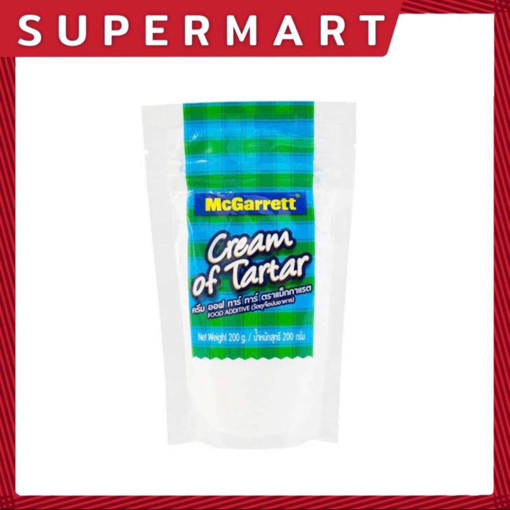 SUPERMART McGarrett ครีมออฟทาร์ทาร์ 200 g. #1104104