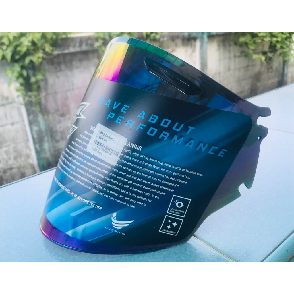 ชิลด์ปรอท Gracshaw G818 แผ่นหน้าหมวก Gracshaw G818 ของแท้